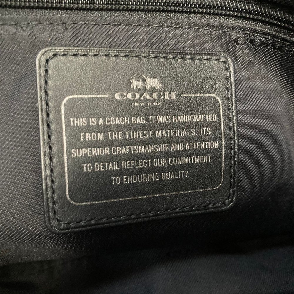 Metallic Coach Satchel - Picture 3 of 4